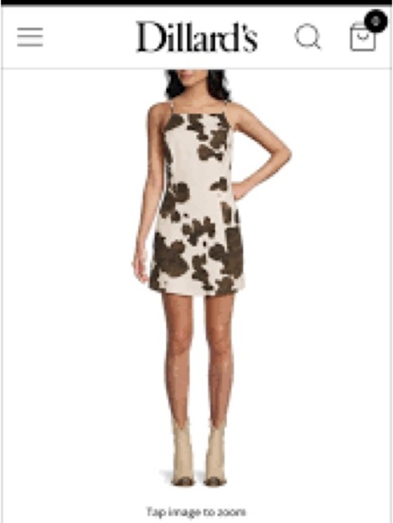 Gianni Bini Dresses & Skirts - GB Gianni Bini Animal Print Cow Mini Dress Small NWT